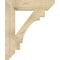Ekena Millwork Merced Slat Rough Sawn Bracket, Douglas Fir, 6"W x 30"D x 36"H BKT06X30X36MRC06RDF - alternate 4